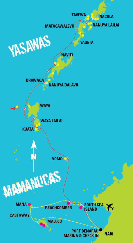 Yasawa-Flyer-Islands-Map